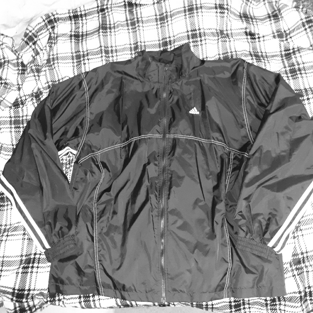Vintage Adidas Windbreaker jacket Size xl